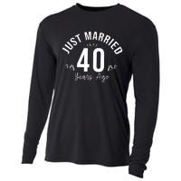 Just Married 40 Years Ago Husband And Wife Cooling Performance Long Sleeve Crew