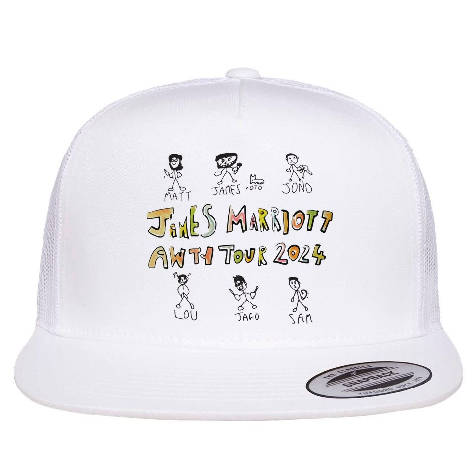 James Marriott Awty 2024 Flat Bill Trucker Hat