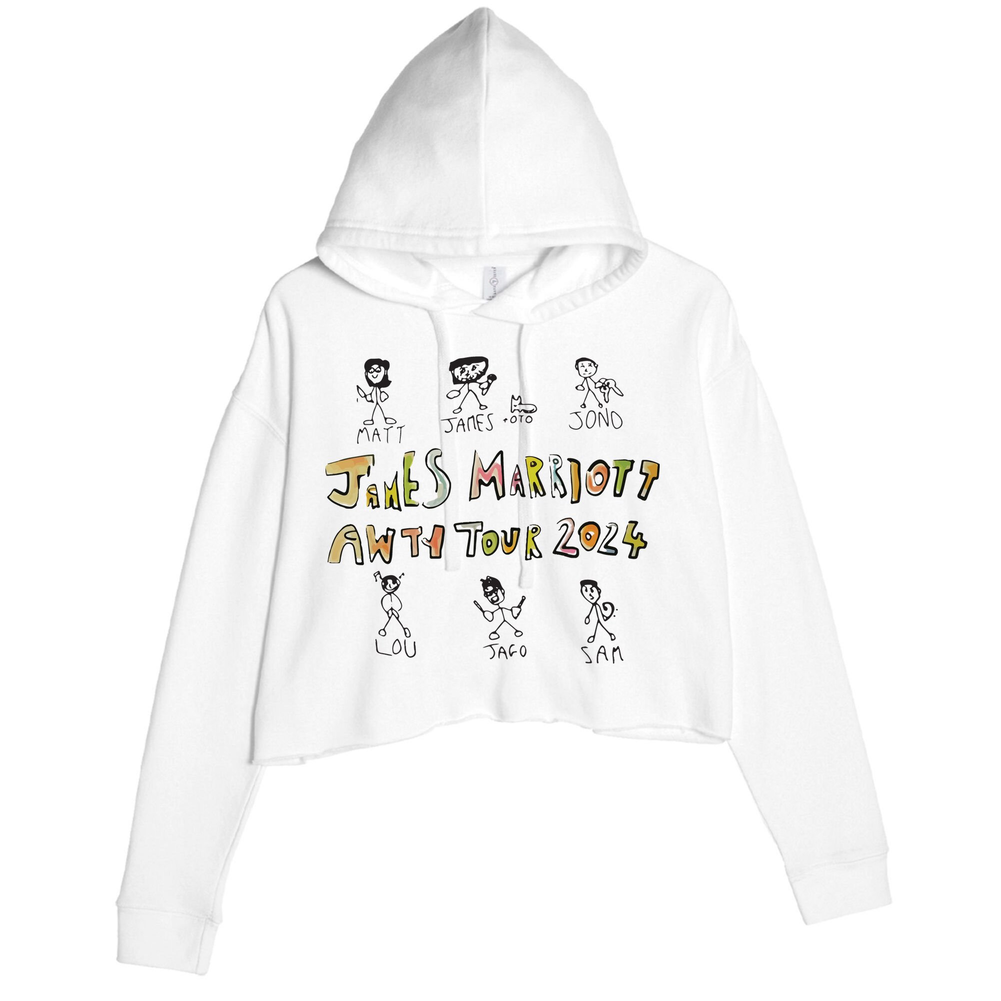 James Marriott Awty 2024 Crop Fleece Hoodie