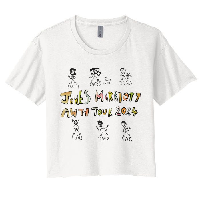 James Marriott Awty 2024 Women's Crop Top Tee