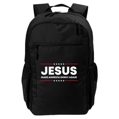 Jesus Make America Godly Again Patriotic Christian Faith Usa Gift Backpack