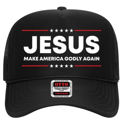 Jesus Make America Godly Again Patriotic Christian Faith Usa Gift Hat
