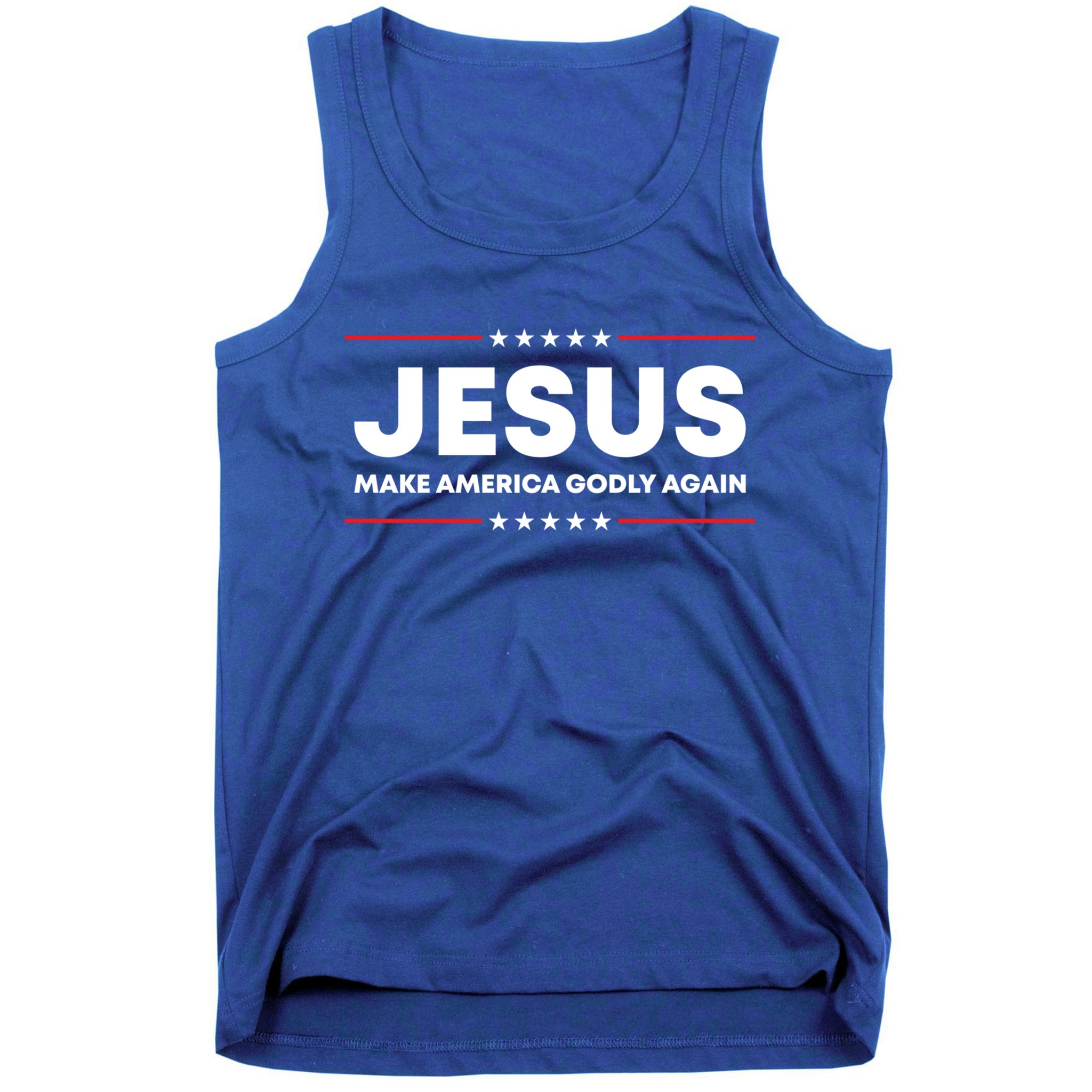Jesus Make America Godly Again Patriotic Christian Faith Usa Gift Tank Top