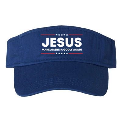 Jesus Make America Godly Again Patriotic Christian Faith Usa Gift Visor