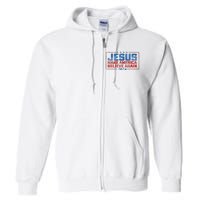 Jesus Make America Believe Again 2024 Full Zip Hoodie