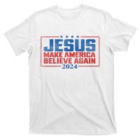 Jesus Make America Believe Again 2024 Election T-Shirt