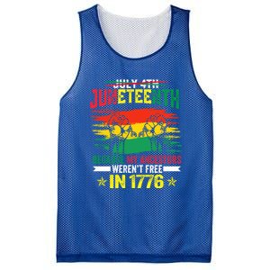 Juneteenth My Ancestors Free Black African Flag Pride Fist Gift Mesh Reversible Basketball Jersey Tank