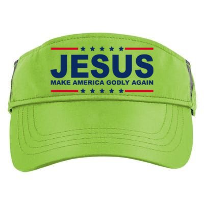 Jesus Make America Godly Again Adult Drive Performance Visor