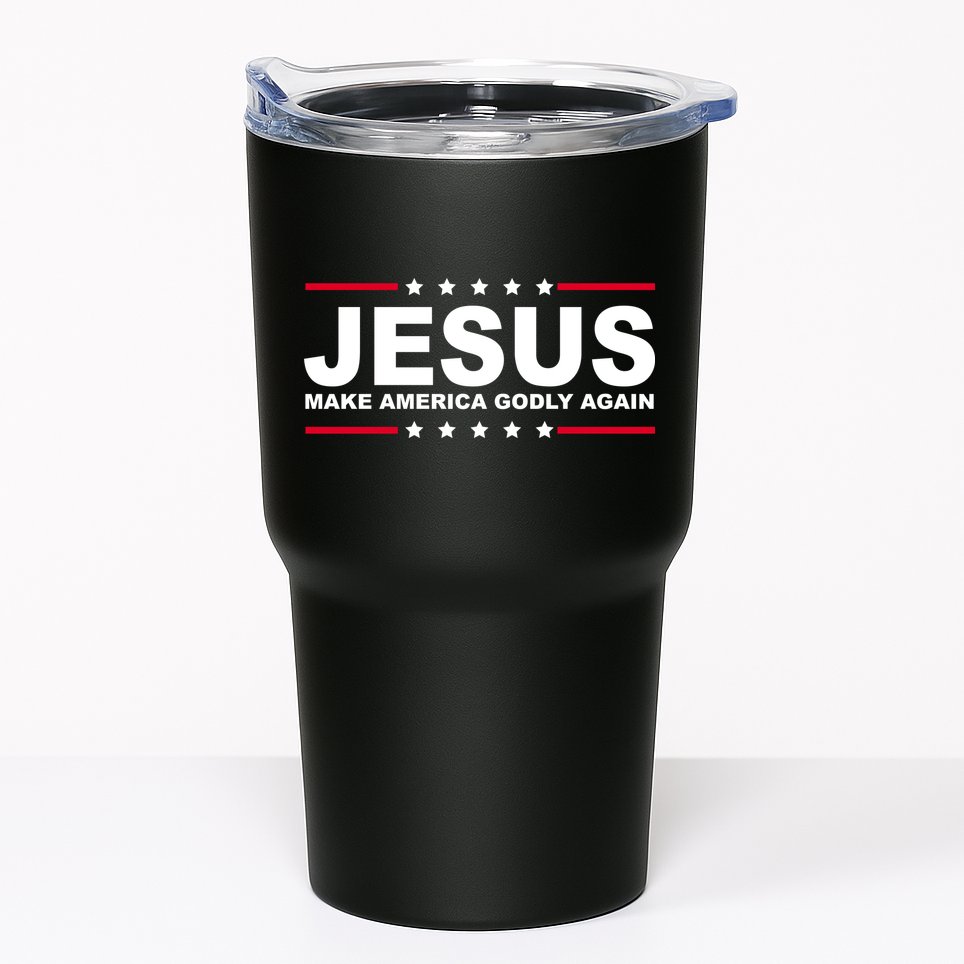Jesus Make America Godly Again Tumbler