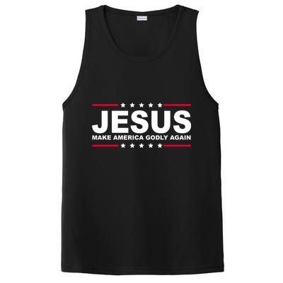 Jesus Make America Godly Again PosiCharge Competitor Tank