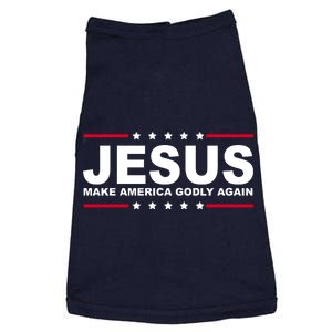 Jesus Make America Godly Again Doggie Tank