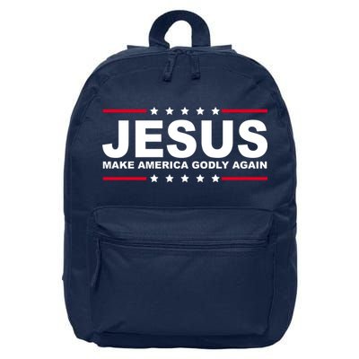 Jesus Make America Godly Again 16 in Basic Backpack