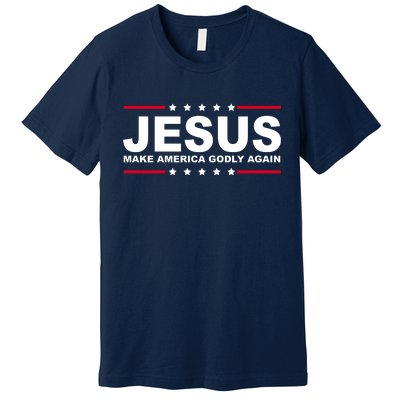 Jesus Make America Godly Again Premium T-Shirt