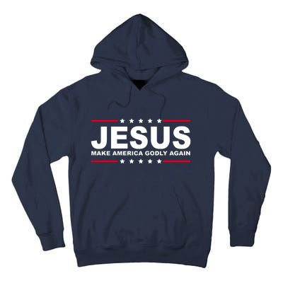 Jesus Make America Godly Again Tall Hoodie