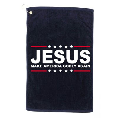 Jesus Make America Godly Again Golf Towel