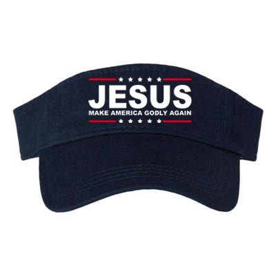 Jesus Make America Godly Again Valucap Bio-Washed Visor