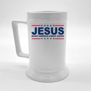 Jesus Make America Godly Again Beer Stein