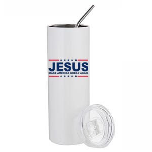 Jesus Make America Godly Again Stainless Steel Tumbler