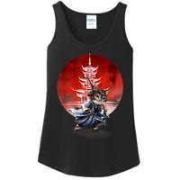 Japanese Martial Art Warrior Kendo Cat Ladies Essential Tank