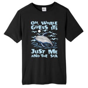 Just Me And The Sea Blue Beluga Cetacea Whale Watching Tall Fusion ChromaSoft Performance T-Shirt