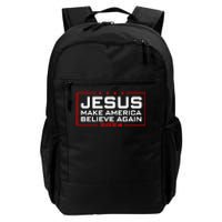 Jesus Make America Believe Again 2024 Daily Commute Backpack