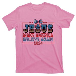 Jesus Make America Believe Again 2024 Election Usa T-Shirt