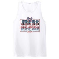 Jesus Make America Believe Again 2024 PosiCharge Competitor Tank