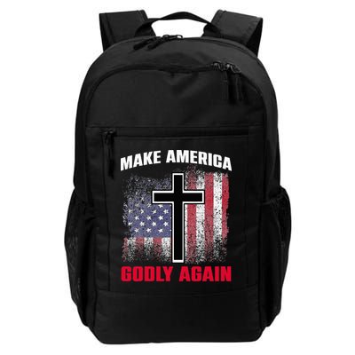 Jesus Make America Godly Again American Patriot Christian Backpack