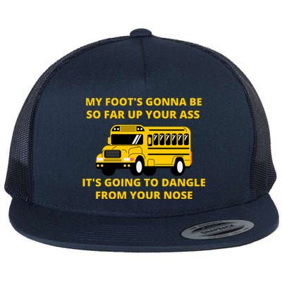 Jackie Miller Bus Driver Angry Bus Driver Flat Bill Trucker Hat