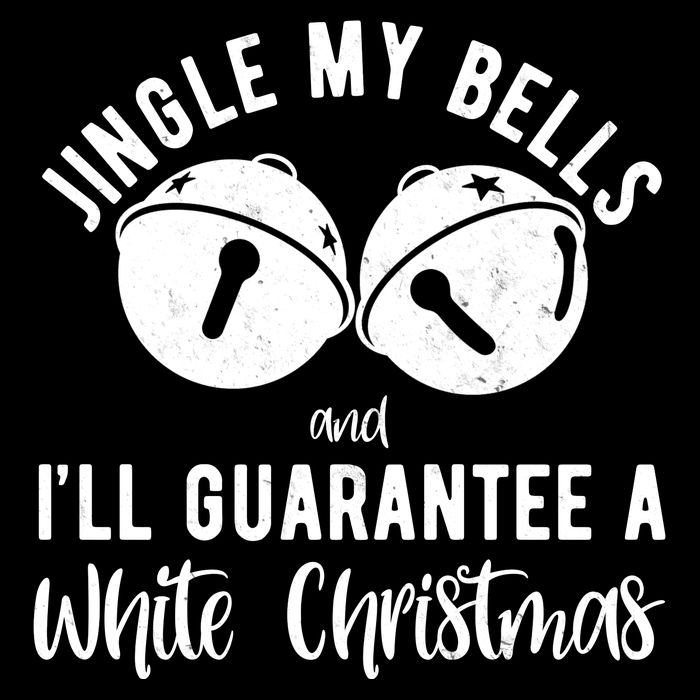 Jingle My Bells And Ill Guarantee A White Christmas Funny Backpack