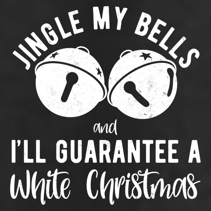 Jingle My Bells And Ill Guarantee A White Christmas Funny Golf Towel