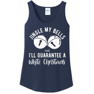 Jingle My Bells And Ill Guarantee A White Christmas Funny Ladies Essential Tank