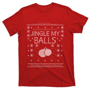 Jingle My Balls Ugly Christmas T-Shirt