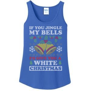 Jingle My Bells Funny Adult Christmas Gift Ladies Essential Tank