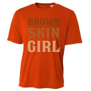 Juneteenth Melanin Brown Skin History Afro June Meaningful Gift Cooling Performance Crew T-Shirt