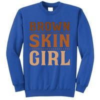 Juneteenth Melanin Brown Skin History Afro June Meaningful Gift Sweatshirt