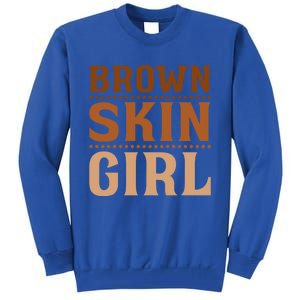 Juneteenth Melanin Brown Skin History Afro June Meaningful Gift Tall Sweatshirt