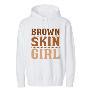 Juneteenth Melanin Brown Skin History Afro June Meaningful Gift Garment-Dyed Fleece Hoodie