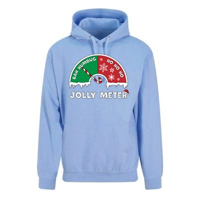 Jolly Meter Bah Humbug To Ho Ho Ho Anti Christmas Funny Gift Unisex Surf Hoodie