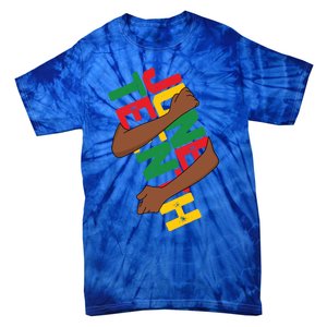 Juneteenth Melanin Blm Black Freedom Day African American Funny Gift Tie-Dye T-Shirt