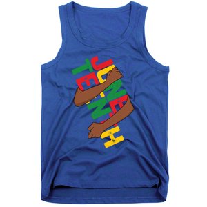 Juneteenth Melanin Blm Black Freedom Day African American Funny Gift Tank Top