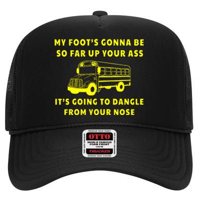 Jackie Miller Bus Driver Tee ANGRY BUS DRIVER Tee High Crown Mesh Back Trucker Hat