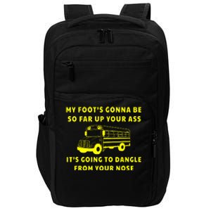 Jackie Miller Bus Driver Tee ANGRY BUS DRIVER Tee Impact Tech Backpack