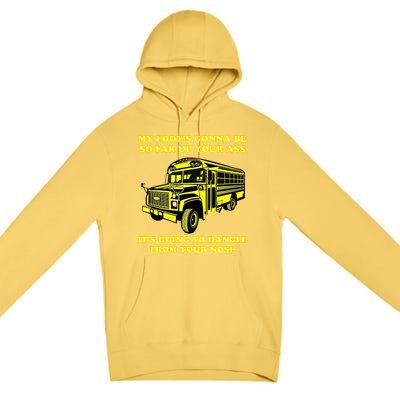 Jackie Miller Bus Driver Angry Bus Driver Premium Pullover Hoodie