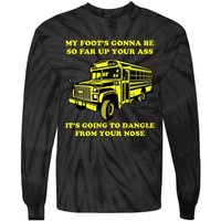 Jackie Miller Bus Driver Angry Bus Driver Tie-Dye Long Sleeve Shirt