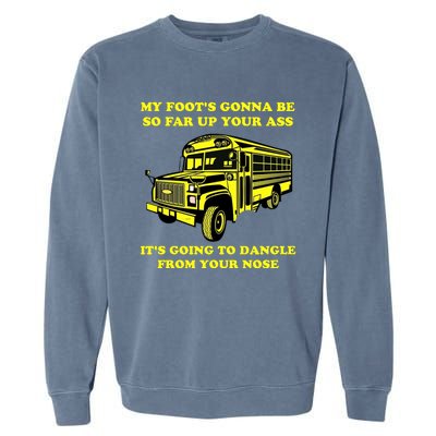 Jackie Miller Bus Driver Angry Bus Driver Garment-Dyed Sweatshirt