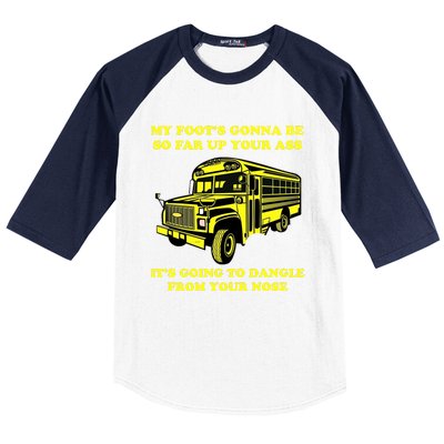 Jackie Miller Bus Driver Angry Bus Driver Baseball Sleeve Shirt