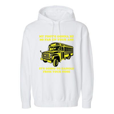 Jackie Miller Bus Driver Angry Bus Driver Garment-Dyed Fleece Hoodie