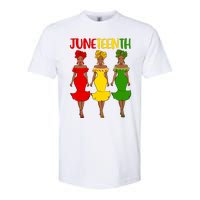 Juneteenth Melanin Black Women Softstyle CVC T-Shirt