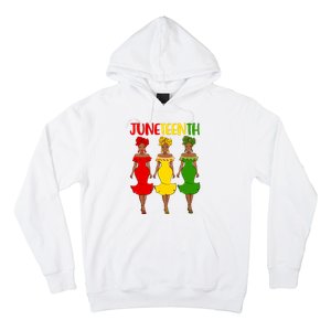 Juneteenth Melanin Black Women Hoodie